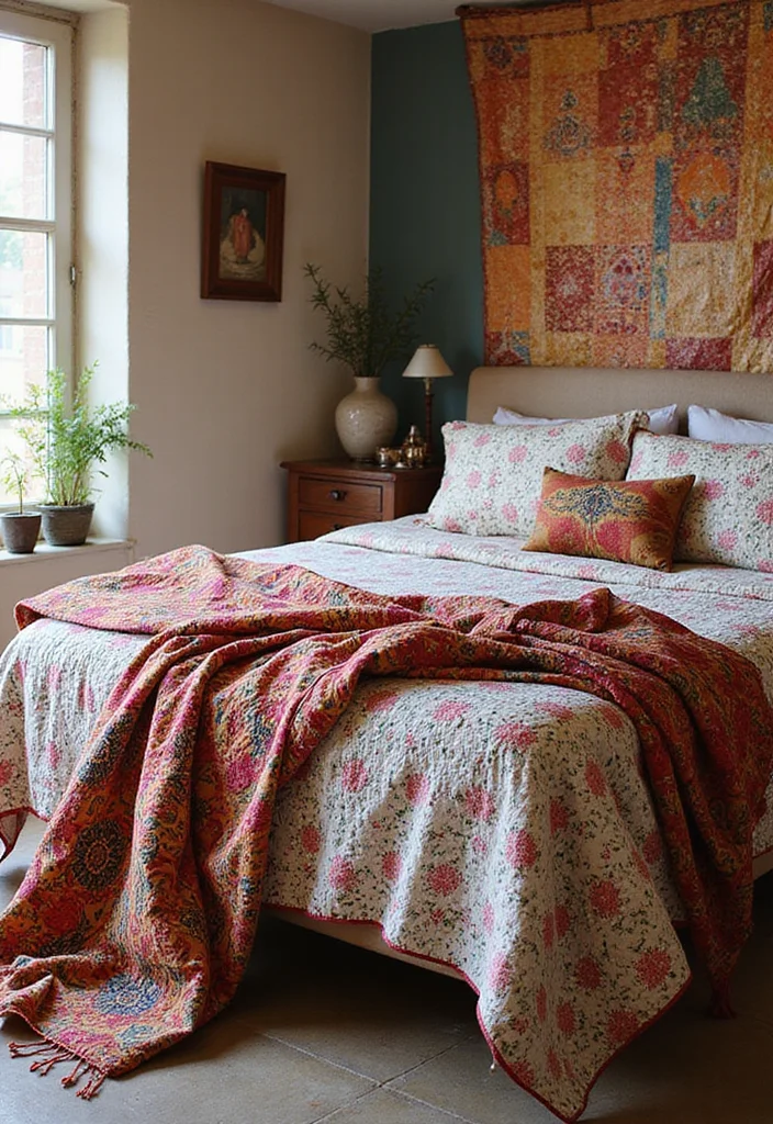 Home Decor Ideas Indian Style: A Vibrant Guide with 19 Cultural Interior Inspirations - 11. Traditional Indian Textiles