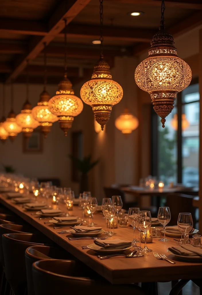 Home Decor Ideas Indian Style: A Vibrant Guide with 19 Cultural Interior Inspirations - 13. Ethnic Lighting Fixtures