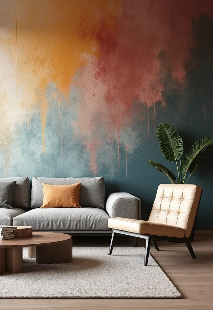 Home Decor Ideas Indian Style: A Vibrant Guide with 19 Cultural Interior Inspirations - 18. Textured Wallpaper