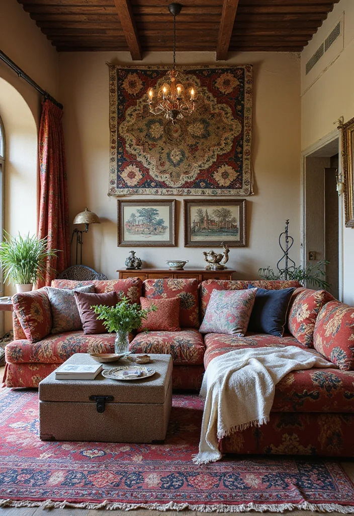 Home Decor Ideas Living Room: A Cozy Guide with 19 Versatile Styling Inspirations - 14. Cultural Influences