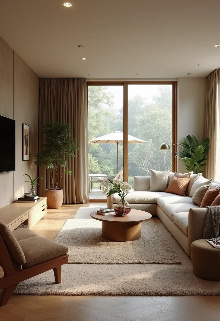 Home Decor Inspiration Living Room: A Comfort-Driven Guide with 18 Cozy Styling Inspirations - 11. Open Up the Layout