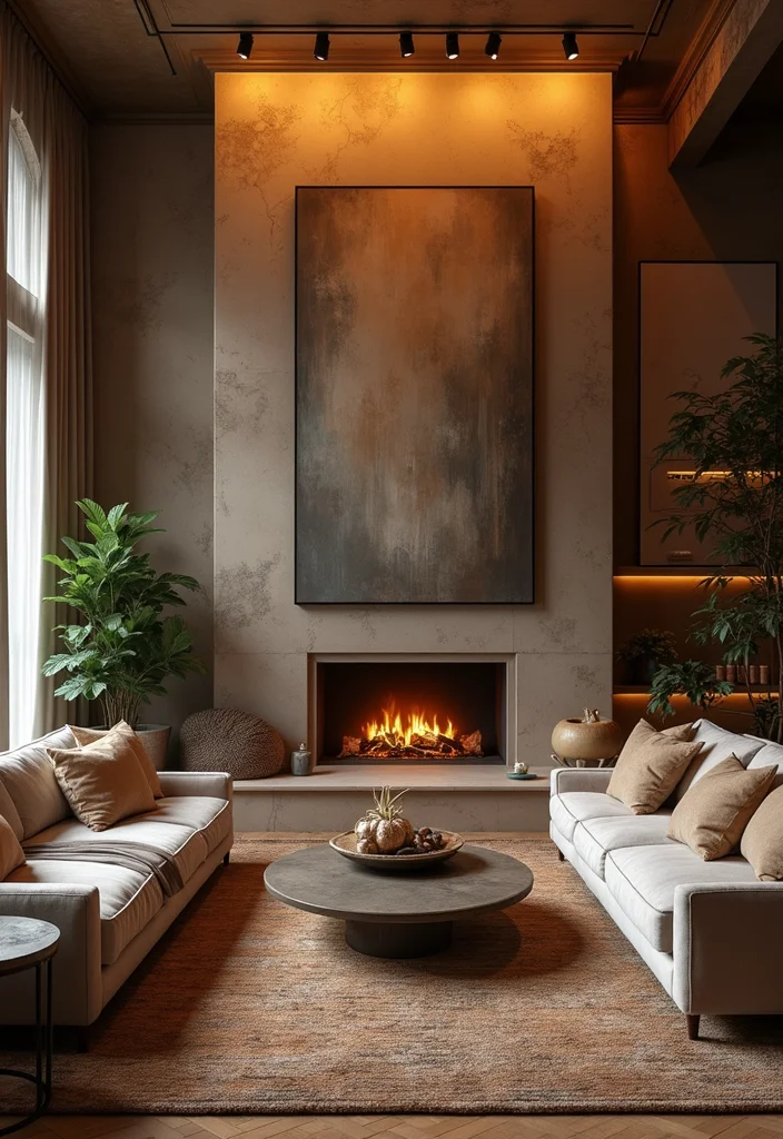 Home Decor Inspiration Living Room: A Comfort-Driven Guide with 18 Cozy Styling Inspirations - 3. Create a Focal Point