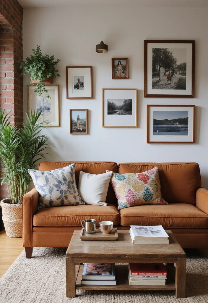 Home Decor Inspiration Living Room: A Comfort-Driven Guide with 18 Cozy Styling Inspirations - 9. Personal Touches with Decor