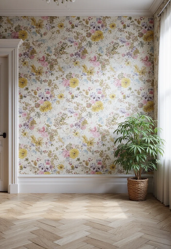 Home Decor Trends Interiors: A Forecast Guide with 19 Fresh Design Inspirations - 19. The Revival of Wallpaper