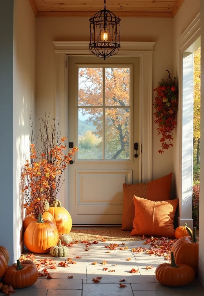 Home Entrance Decor: A Welcoming Guide with 19 Elegant Entryway Inspirations - 19. Seasonal Decor Changes