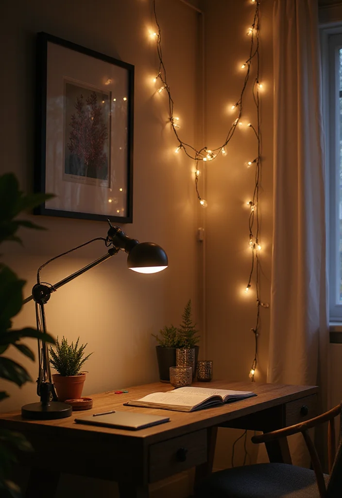 Home Office Decor for Women: A Chic Guide with 19 Feminine Workspace Inspirations - 7. Stylish Lighting Solutions