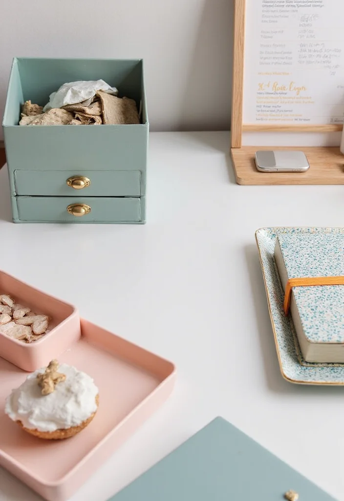 Home Office Decor for Women: A Chic Guide with 19 Feminine Workspace Inspirations - 8. Organizing with Style