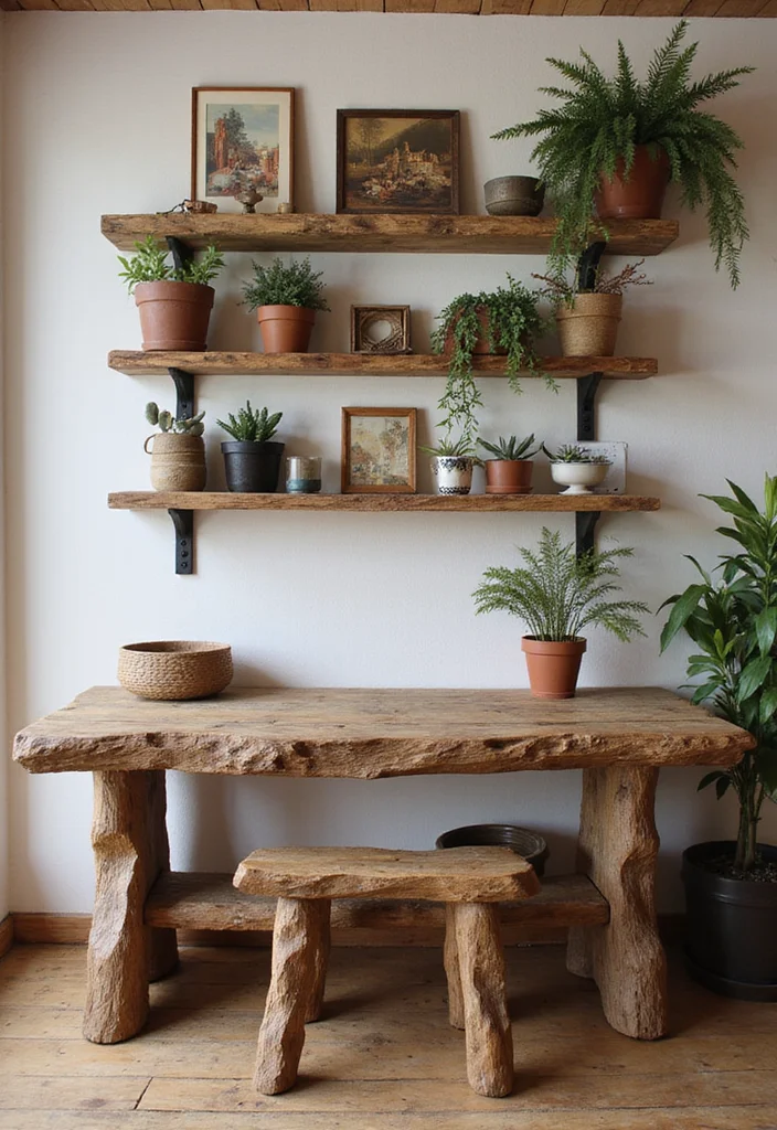 Lord of the Rings Home Decor: A Fantasy-Themed Guide with 20 Enchanted Styling Inspirations - 12. Rustic Wood Accents