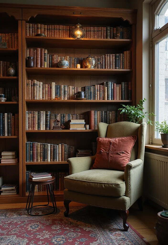 Lord of the Rings Home Decor: A Fantasy-Themed Guide with 20 Enchanted Styling Inspirations - 13. Themed Bookshelves