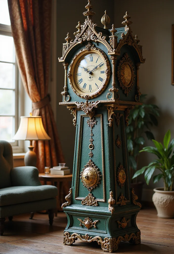 Lord of the Rings Home Decor: A Fantasy-Themed Guide with 20 Enchanted Styling Inspirations - 15. Fantasy-Inspired Clock