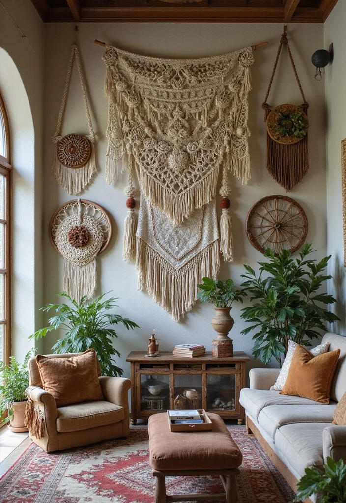 Lord of the Rings Home Decor: A Fantasy-Themed Guide with 20 Enchanted Styling Inspirations - 16. Nature-Inspired Wall Hangings