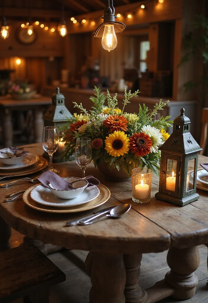 Lord of the Rings Home Decor: A Fantasy-Themed Guide with 20 Enchanted Styling Inspirations - 5. Hobbit Feast Dining