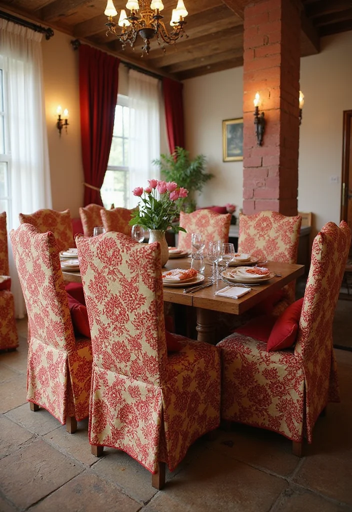 Mehendi Decor Ideas at Home: A Vibrant Guide with 18 Celebration-Inspired Concepts - 17. Mehendi Design Chair Covers