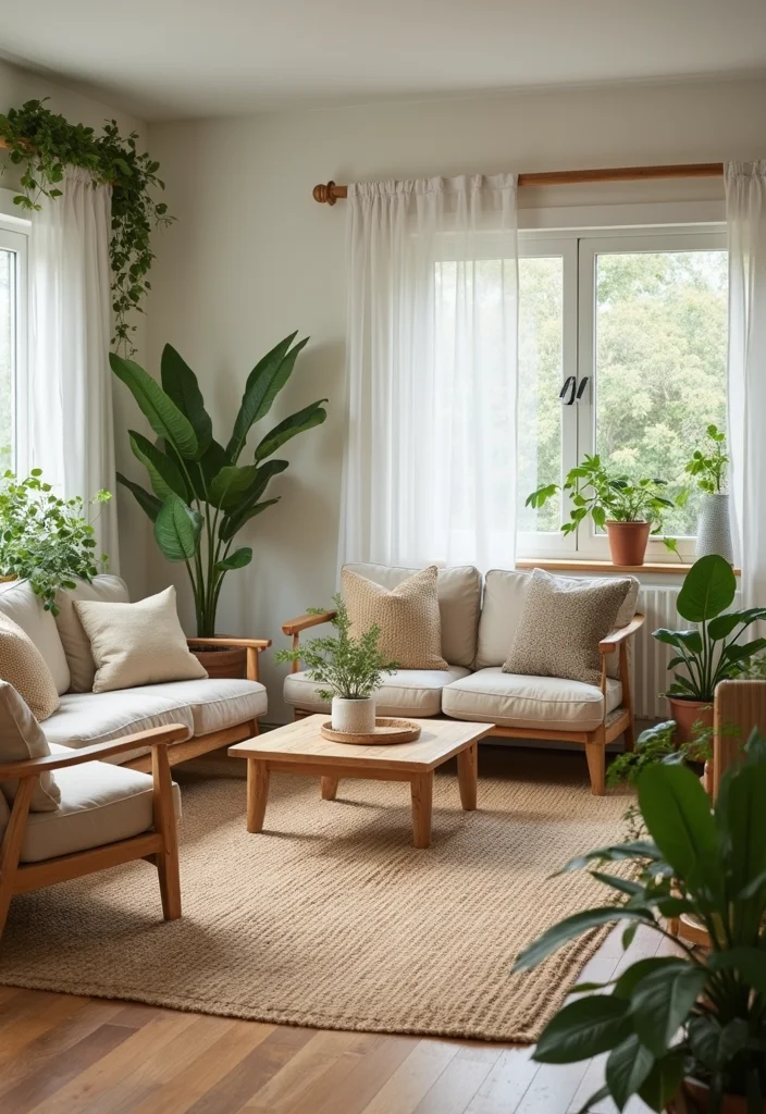 Modern Western Home Decor Living Rooms: A Stylish Guide with 19 Contemporary Western Inspirations - 15. Sustainable and Eco-Friendly Decor