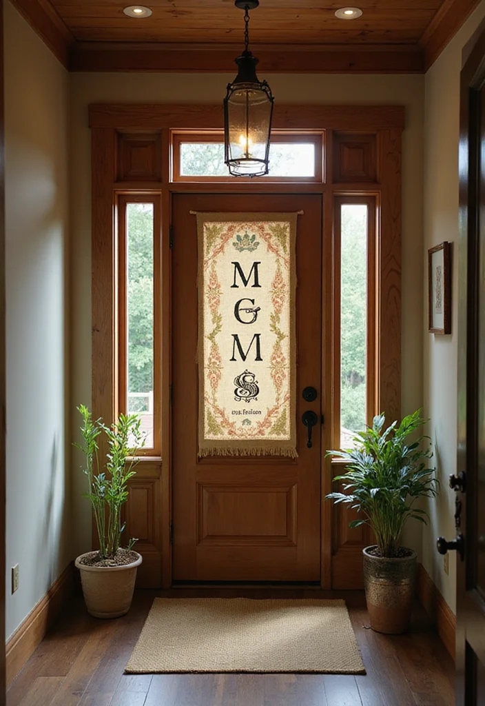 Moti Toran for Home Decor: A Traditional Guide with 17 Festive Doorway Inspirations - 17. Personalized Touches