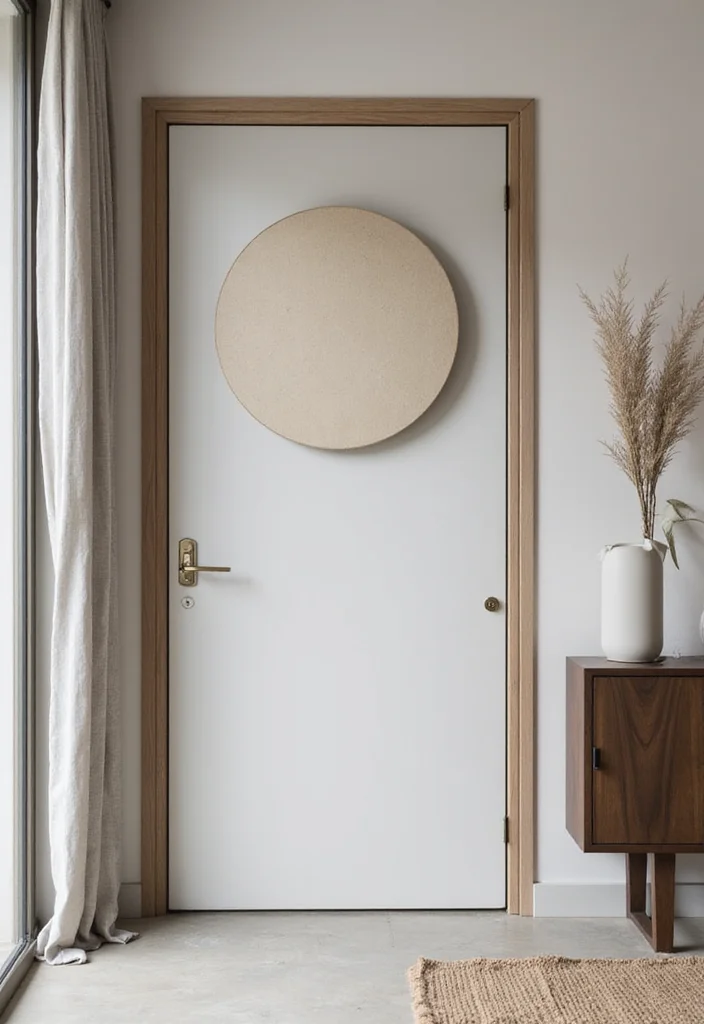 Moti Toran for Home Decor: A Traditional Guide with 17 Festive Doorway Inspirations - 7. Minimalist Sophistication
