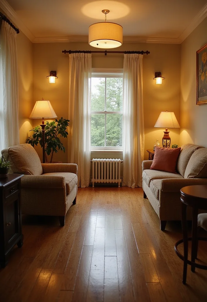 Nursing Home Room Decor Ideas: A Comfort Guide with 17 Warm & Calming Inspirations - 5. Soft Lighting