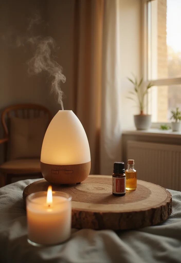 Nursing Home Room Decor Ideas: A Comfort Guide with 17 Warm & Calming Inspirations - 6. Aromatherapy