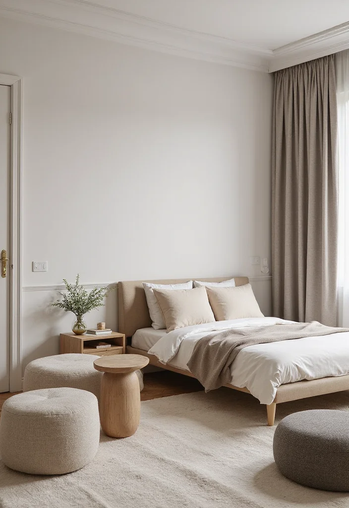 One Bedroom Apartment Ideas Home Decor: A Small-Space Guide with 18 Smart Layout Inspirations - 6. Minimalist Color Schemes