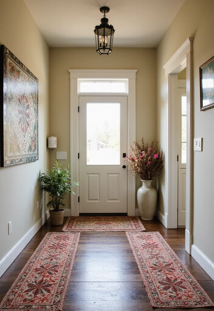 Simple Mehndi Decor at Home: A Subtle Guide with 17 Elegant Festive Inspirations - 15. Mehndi-Inspired Entryway Decor