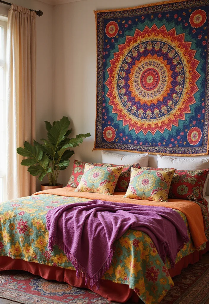 Sims 4 CC Home Decor: A Design Guide with 18 Aesthetic Build Inspirations - 2. Colorful Textiles and Patterns