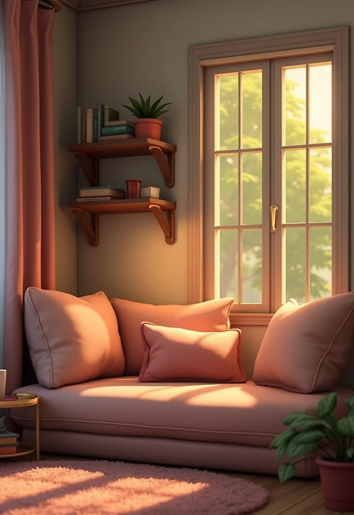 Sims 4 CC Home Decor: A Design Guide with 18 Aesthetic Build Inspirations - 9. Cozy Nooks and Reading Corners