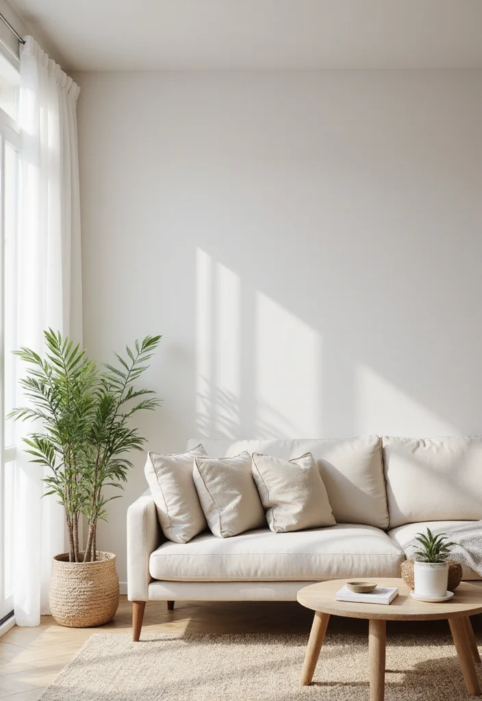 Small Space Home Decor Ideas: A Compact Living Guide with 20 Space-Savvy Inspirations - 10. Minimalist Decor: Keep It Simple