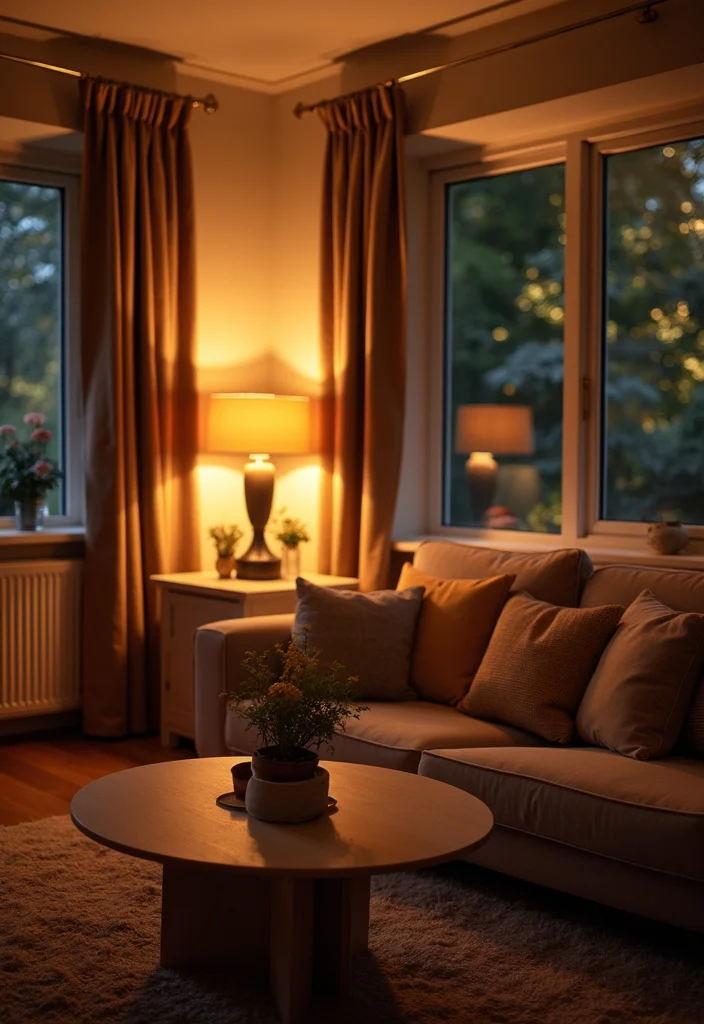 Small Space Home Decor Ideas: A Compact Living Guide with 20 Space-Savvy Inspirations - 19. Smart Lighting: Illuminate Your Space