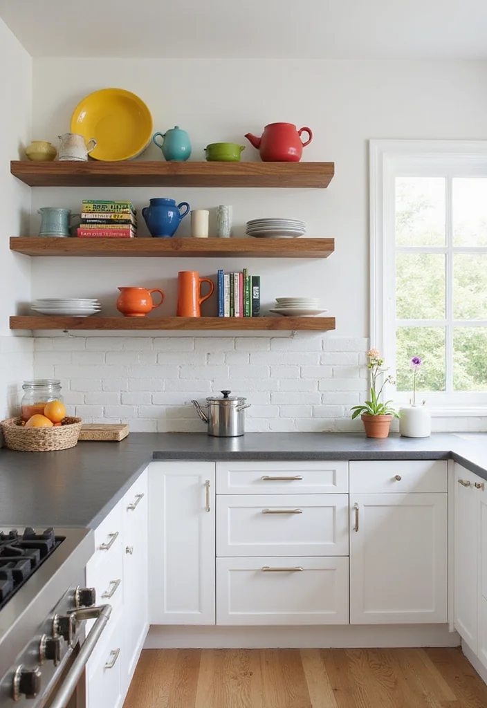 Small Space Home Decor Ideas: A Compact Living Guide with 20 Space-Savvy Inspirations - 3. Wall-Mounted Shelves: Elevate Your Decor