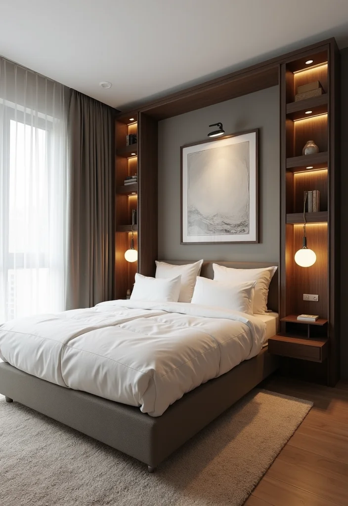 Small Space Home Decor Ideas: A Compact Living Guide with 20 Space-Savvy Inspirations - 4. Murphy Beds: The Ultimate Space Saver