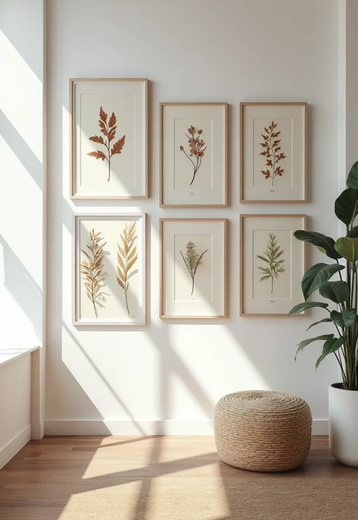 St Patrick's Day Home Decor DIY: A Playful Guide with 20 Lucky-Themed Inspirations - 13. Botanical Wall Art