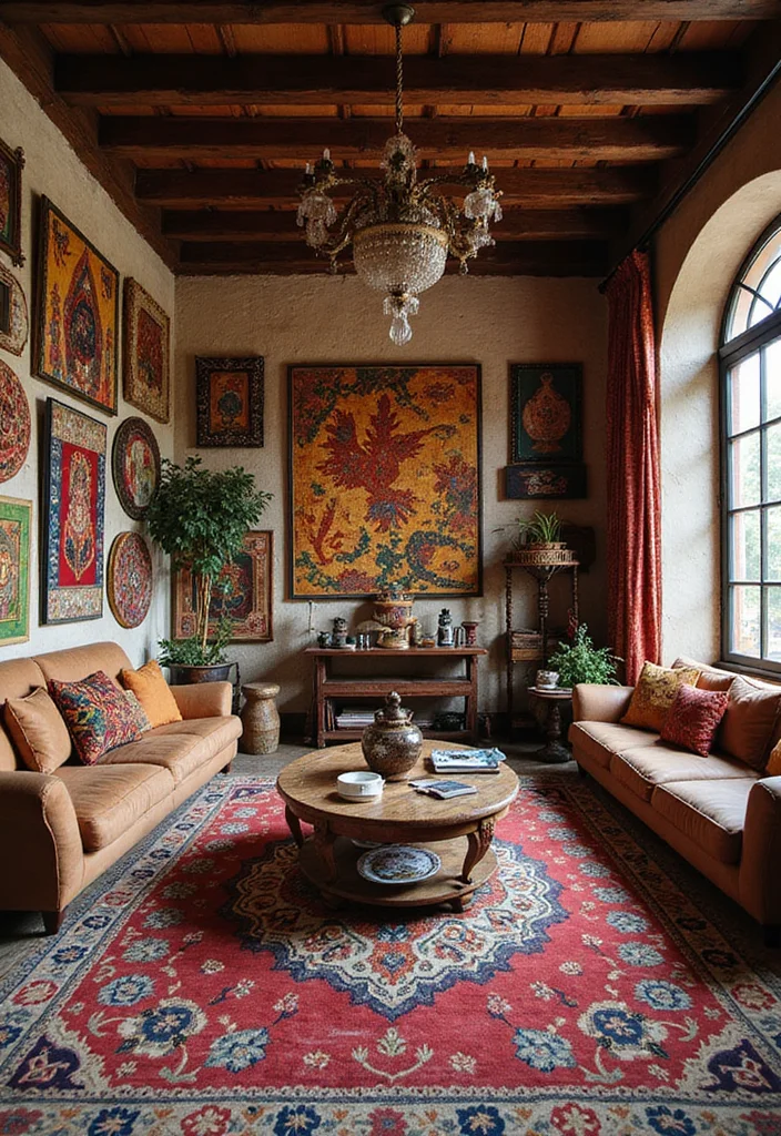 Types of Home Decor Styles: A Complete Guide with 18 Popular Interior Inspirations - 14. Global Fusion