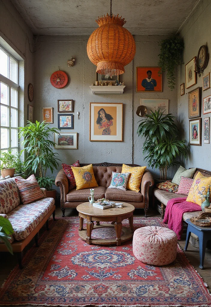 Types of Home Decor Styles: A Complete Guide with 18 Popular Interior Inspirations - 17. Artistic Expression