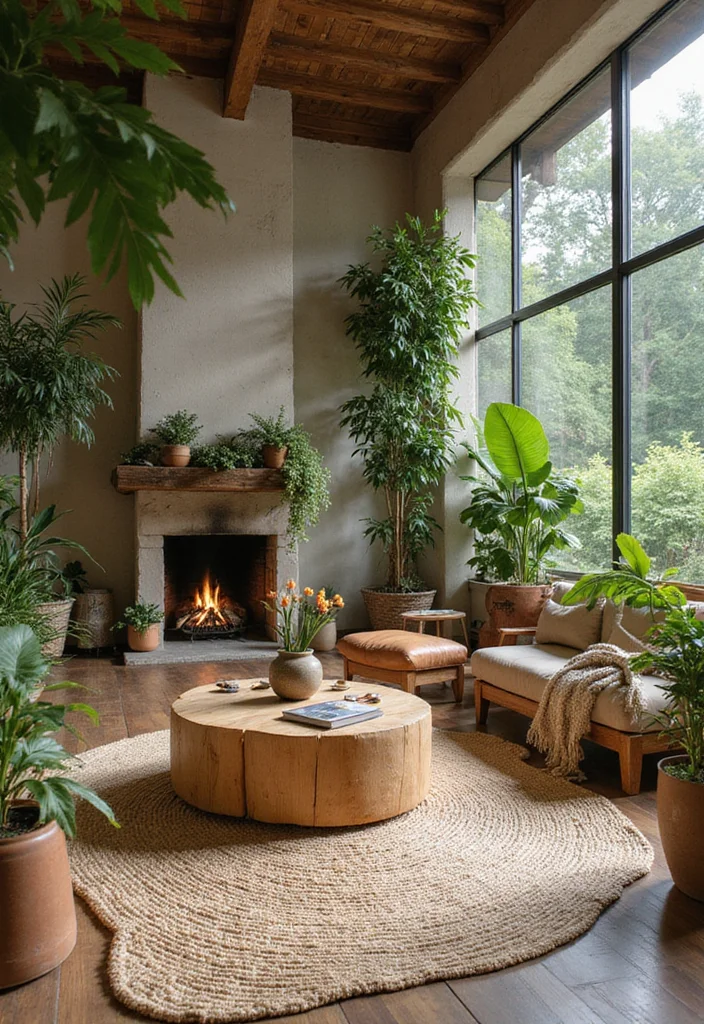 Types of Home Decor Styles: A Complete Guide with 18 Popular Interior Inspirations - 18. Nature-Inspired Design