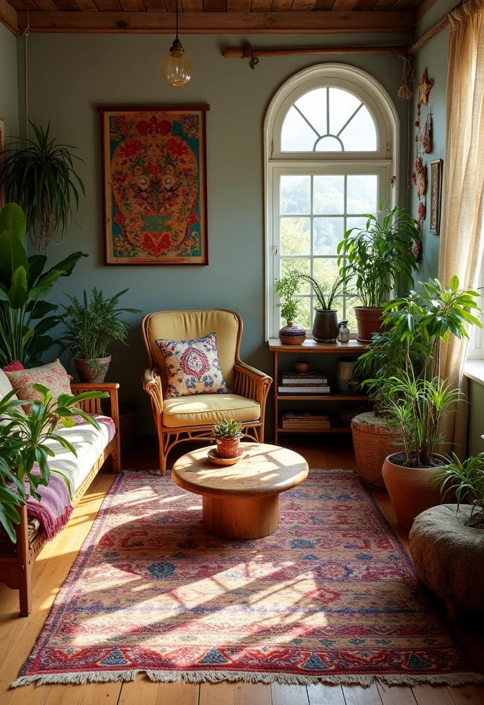 Types of Home Decor Styles: A Complete Guide with 18 Popular Interior Inspirations - 2. Bohemian Chic