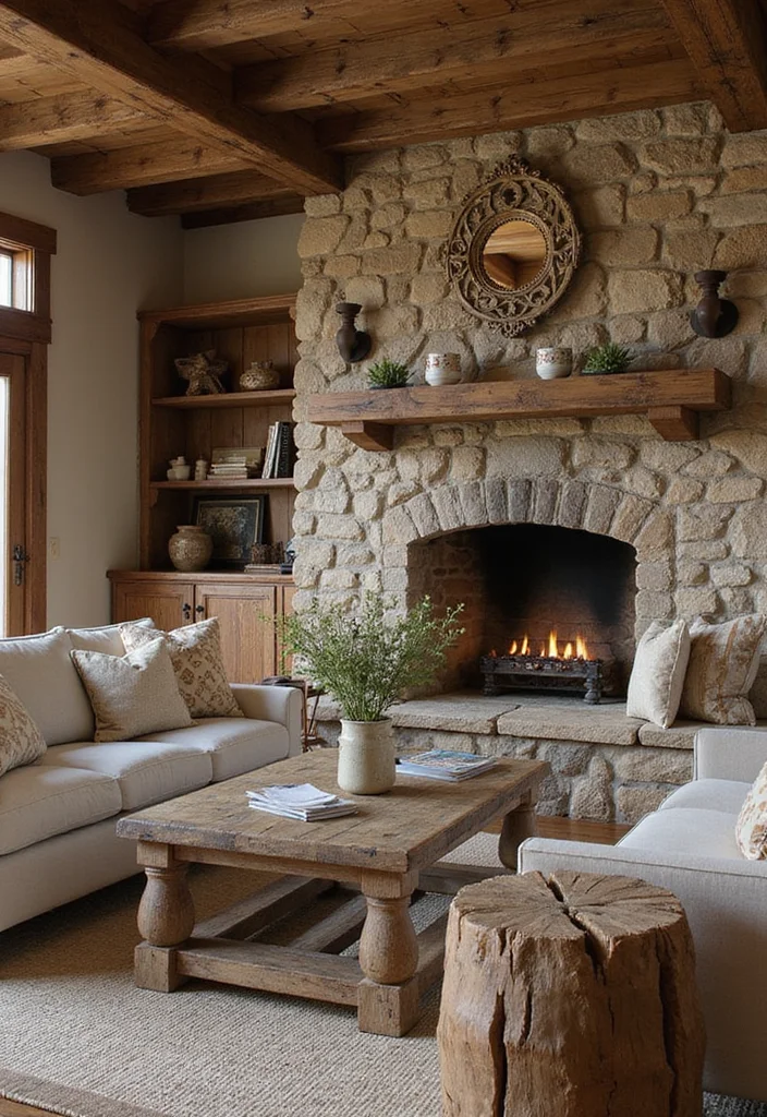 Types of Home Decor Styles: A Complete Guide with 18 Popular Interior Inspirations - 3. Rustic Charm
