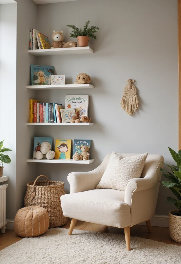 Welcome Home Baby Girl Decorations Decor: A Sweet Guide with 18 Soft & Charming Inspirations - 13. Story Corner