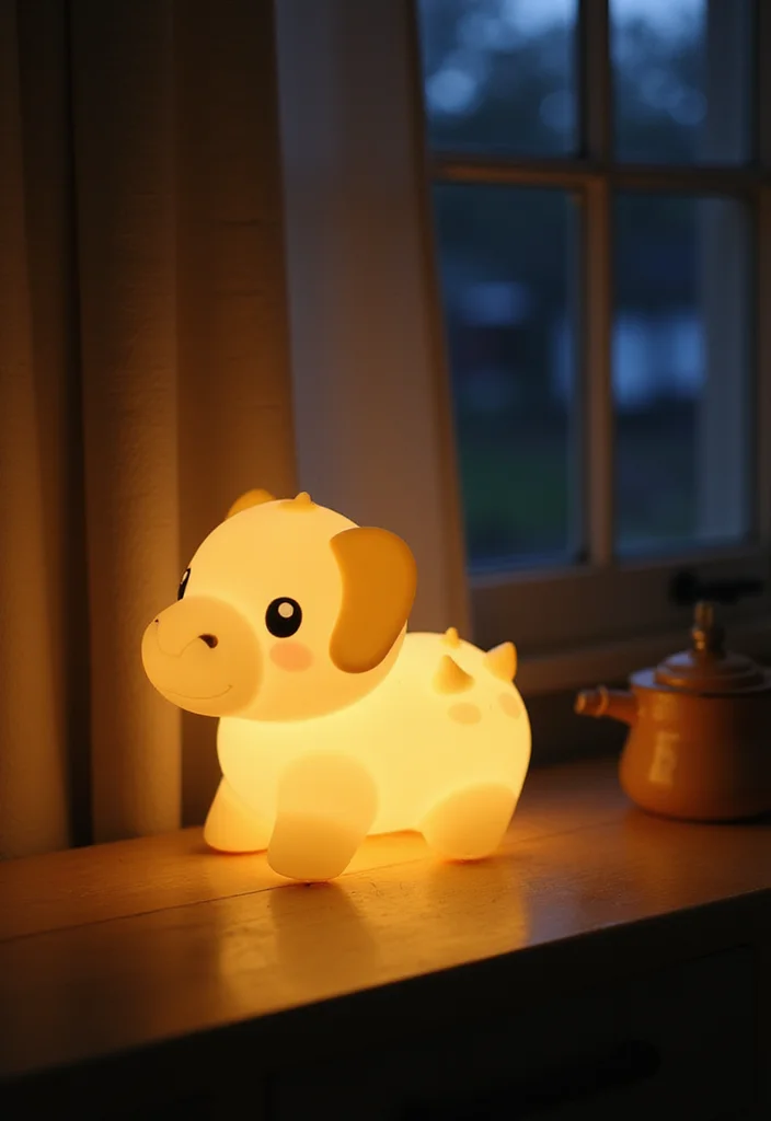 Welcome Home Baby Girl Decorations Decor: A Sweet Guide with 18 Soft & Charming Inspirations - 6. Enchanting Nightlights