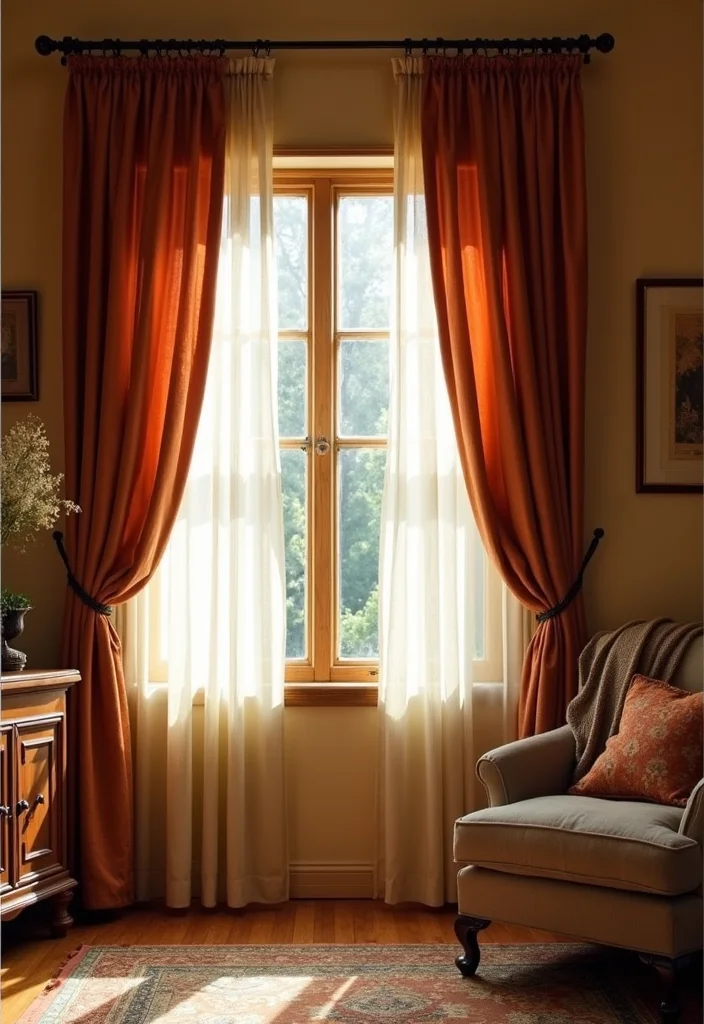 Western Home Decor Living Room: A Ranch-Inspired Guide with 19 Cozy Western Inspirations - 16. Cozy Window Treatments