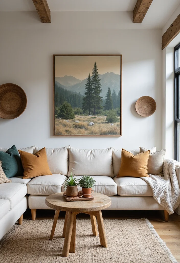 Western Home Decor Living Room: A Ranch-Inspired Guide with 19 Cozy Western Inspirations - 18. Outdoor-Inspired Decor