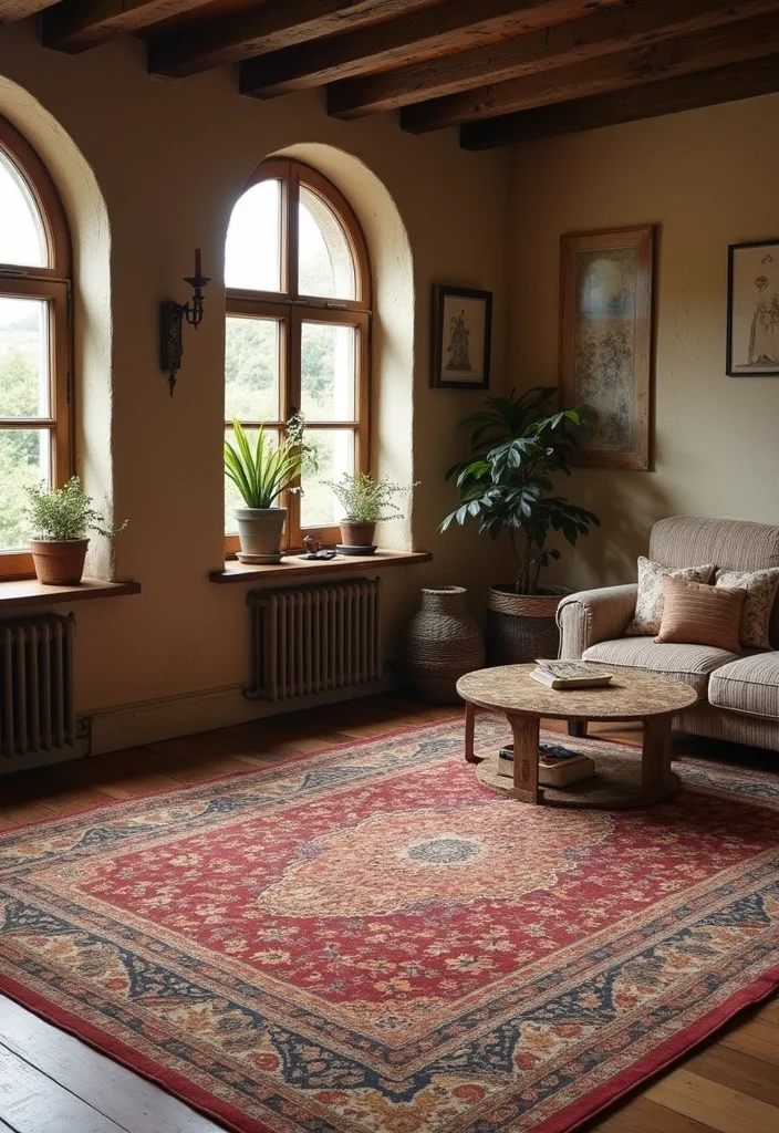 Western Home Decor Ranch Style: A Rustic Guide with 17 Country-Inspired Inspirations - 13. Cozy Rugs