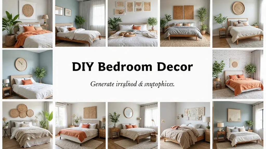27 DIY Home Decor Easy Bedroom Craft Ideas for a Relaxing Space