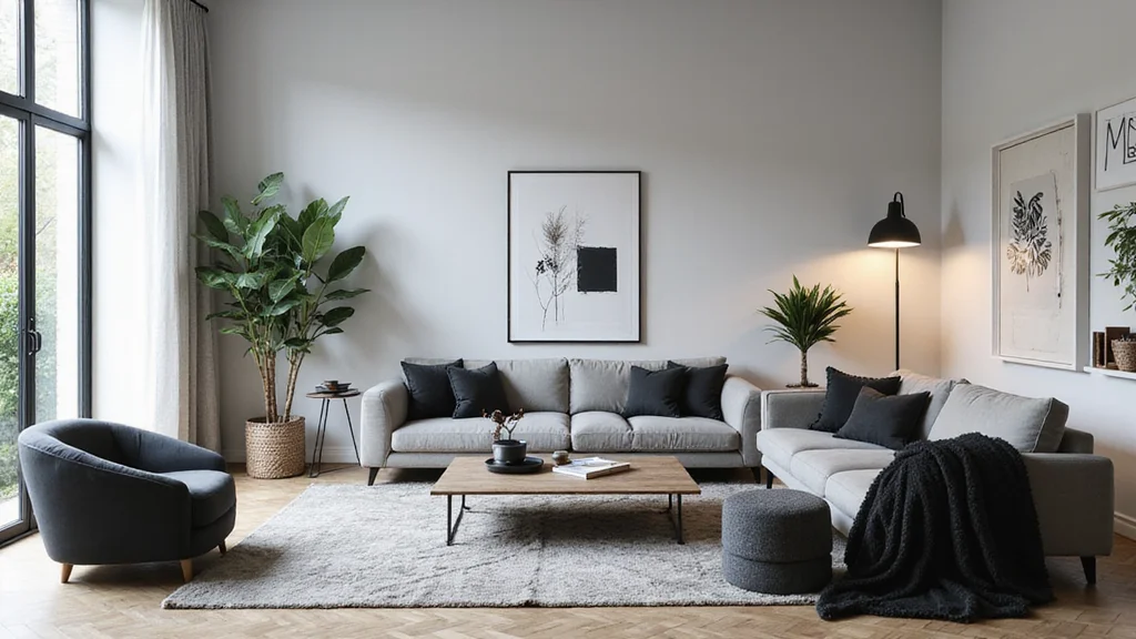 Home Decor Ideas Black and White: A Minimalist Guide with 17 Elegant Monochrome Inspirations